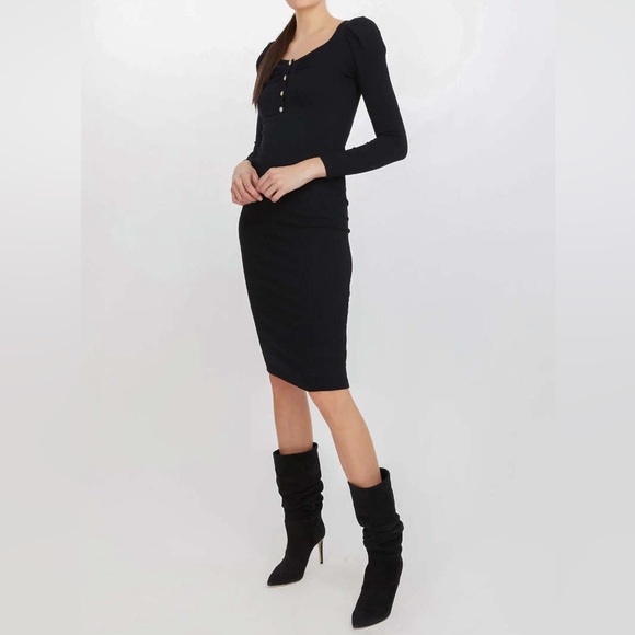 GENERATION LOVE Zora Dress in Black NWT - Picture 4 of 4